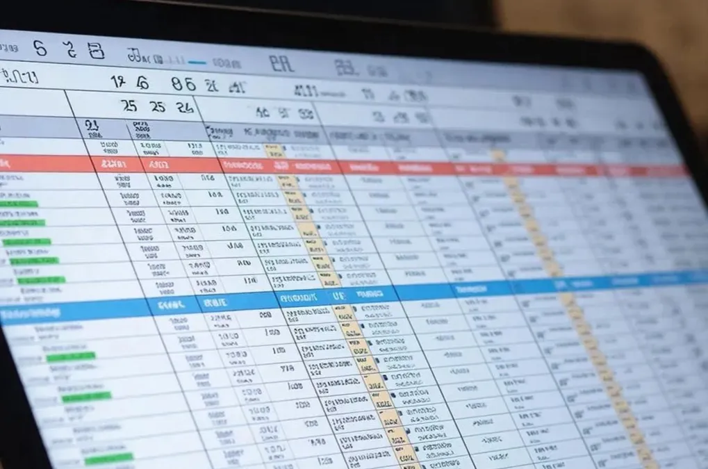 Hoja de cálculo mostrando análisis de probabilidades y cuotas para identificar apuestas de valor