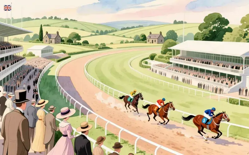 Vista aérea de Royal Ascot