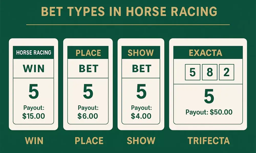 Diagrama de tipos de apuestas
